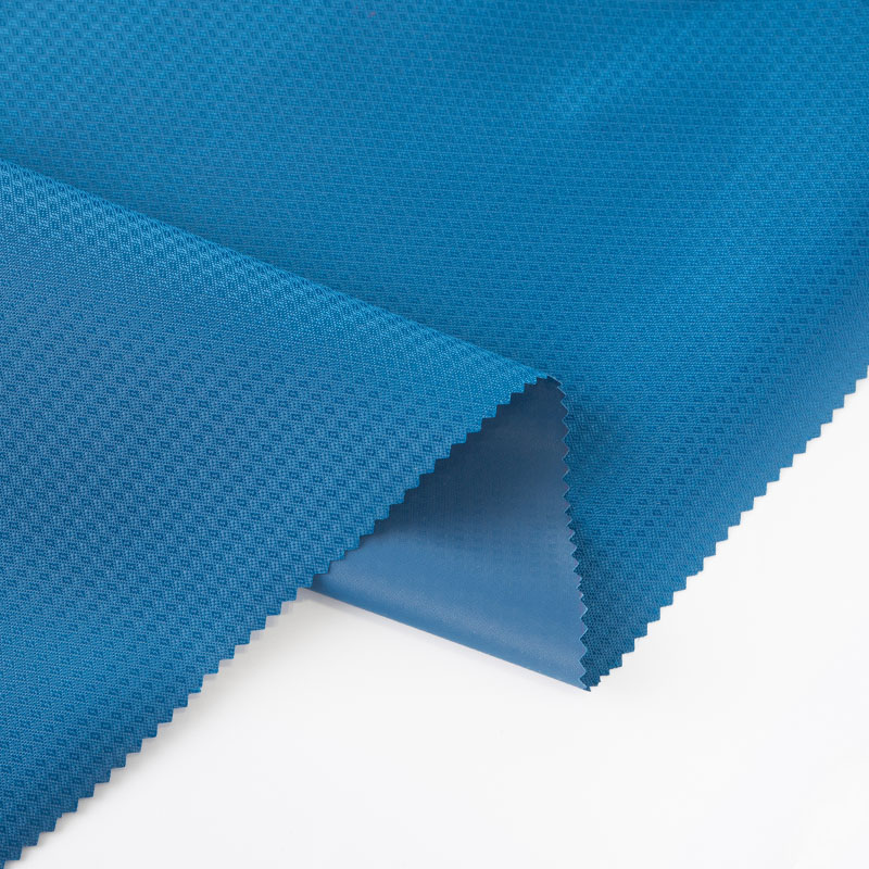 Pflaumenblaues, mit Oxford-Stoff überzogenes PVC-Gepäckgewebe