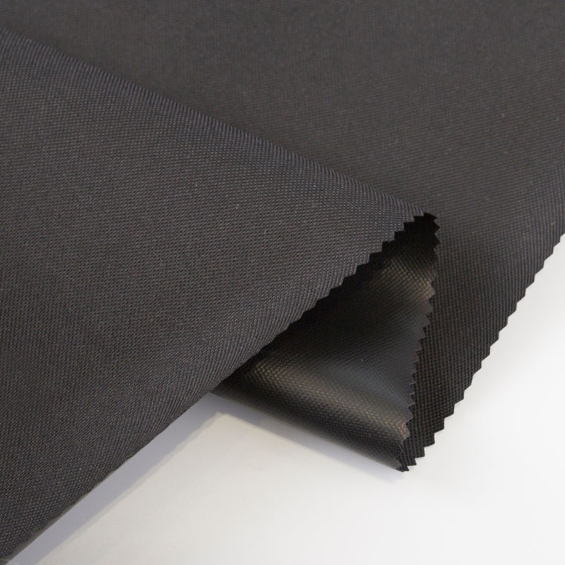 3*3*64 PVC-Gepäckstoff mit schwarzem Oxford-Stoff